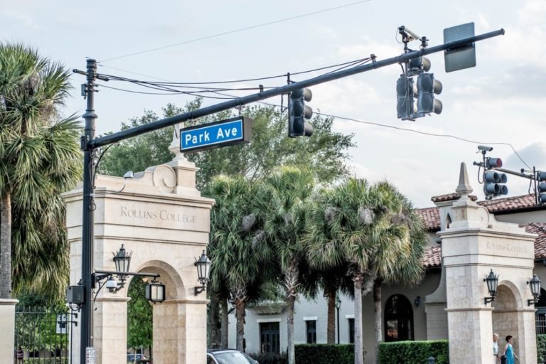 Park Avenue in Winter Park, Fla.