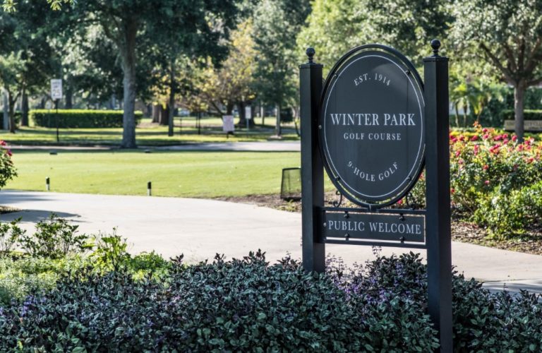 Winter Park Golf Course located on Webster Avenue