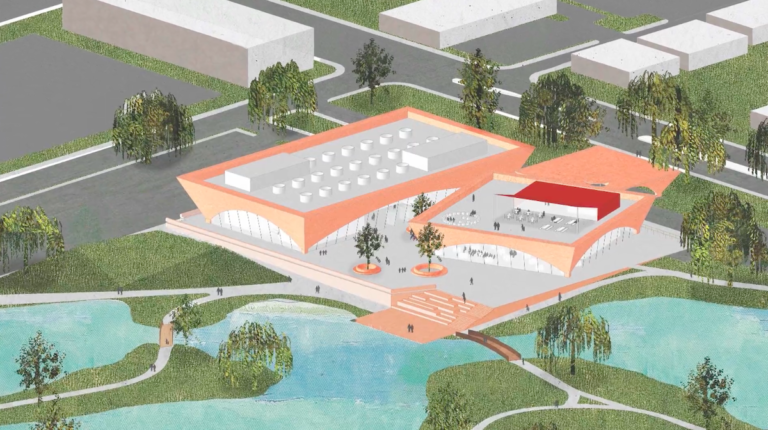 Rendering of new Winter Park Library and Events Center.