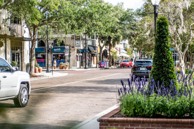 Park Avenue in Winter Park, Fla.