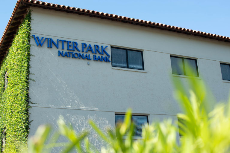 The Winter Park National Bank building.