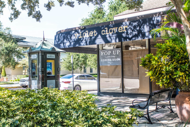 Former Violet Clover boutique on Park Avenue.