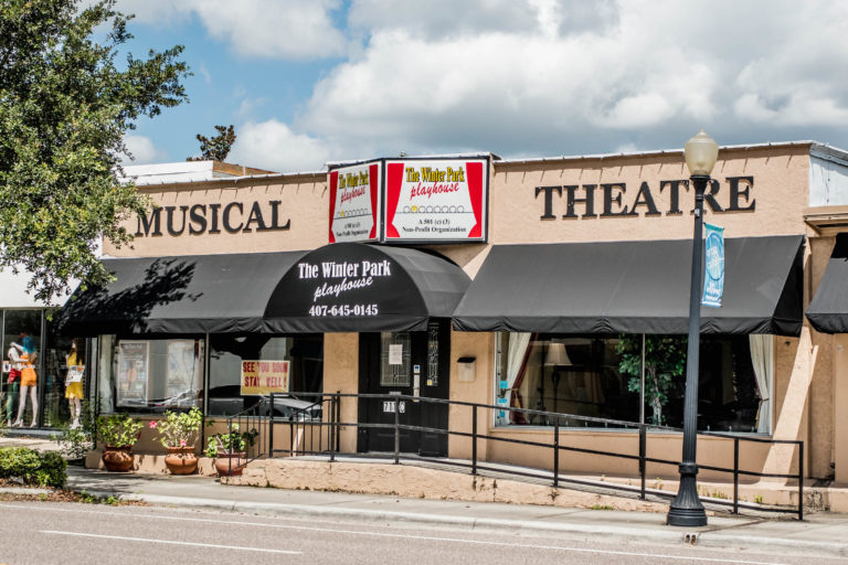 Winter Park Playhouse on Orange Avenue.