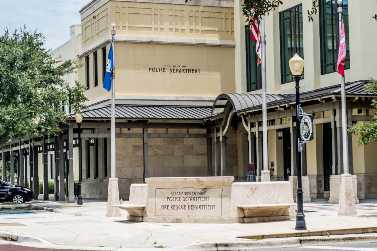 Winter Park Police Department building.