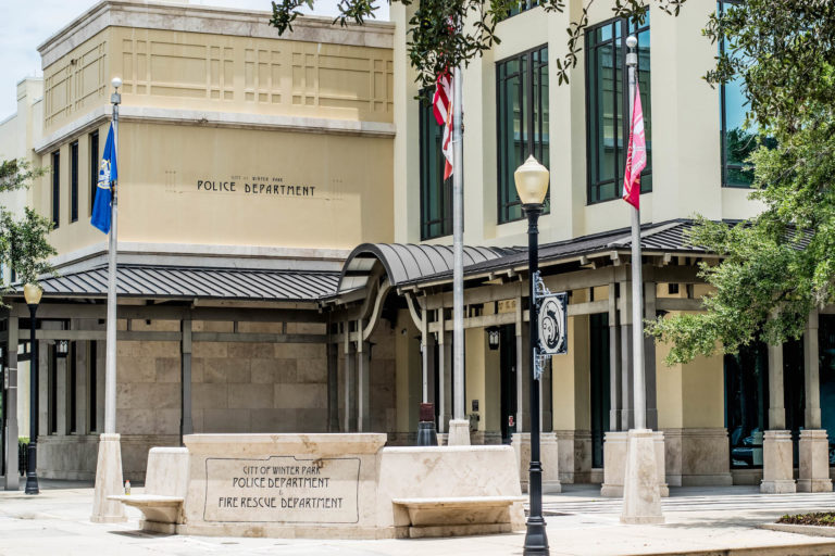 Winter Park Police Department building.