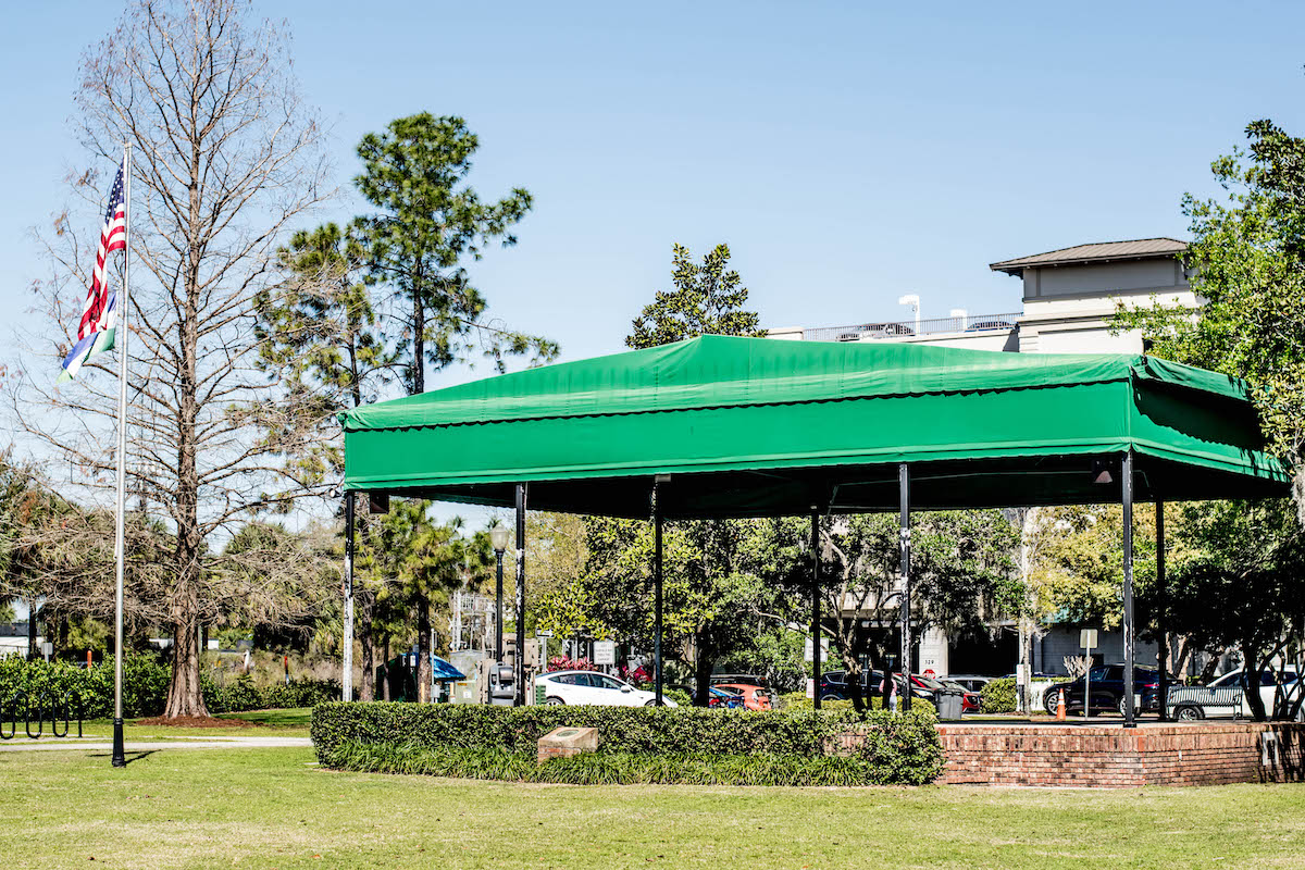 Following funding approval for enhancements to the Central Park stage, city officials say construction for the project is set to begin this spring after the Winter Park Sidewalk Arts Festival. Photo by: Abigail Waters