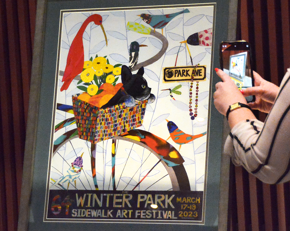 Winter Park Sidewalk Art Festival Unveils 2023 Poster, Adds New Award