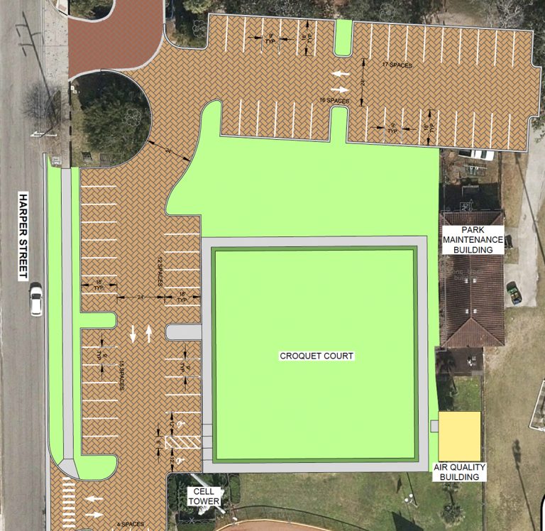 Overflow Lot Secured for Library & Events Center Parking · the32789